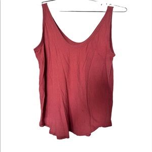 Red Basic Everlane Tank Top